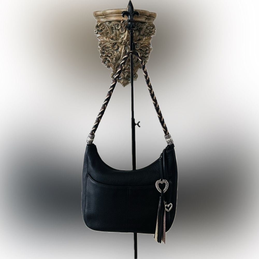 Brighton 🖤 “Barbados”Hobo Bag - Super Cute!! - Picture 3 of 12